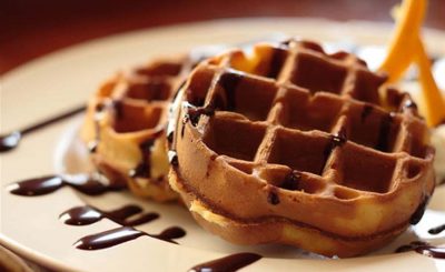 Delicious Chocolate Belgian Waffle Recipe